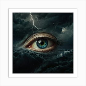 Default In The Eye Of The Storm 0 Art Print