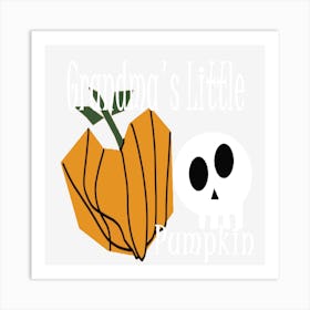 Grandma S Little Pumpkin Art Print