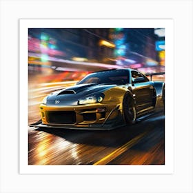 Need For Speed 5 Art Print