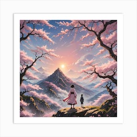 Cherry Blossoms of Heaven Art Print