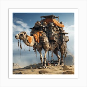 Camel Tourist VIP's Art Print