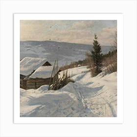 Winter Scene r Art Print