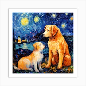 Starry Night 32 Art Print