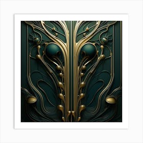 Deco Art Art Print