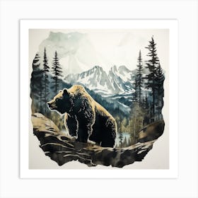 Bear Mountain Art Print