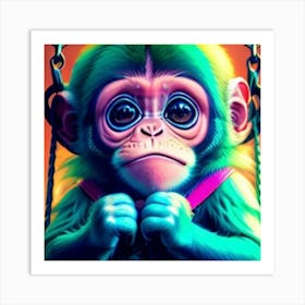 Monkeyswing Art Print