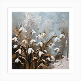 Snowdrops 2 Art Print