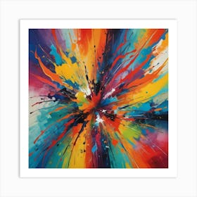 Abstract Painting 985 Art Print