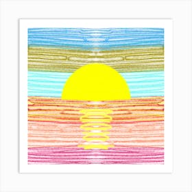 Sunrise | Sunset Art Print