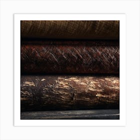 Stacked Books Art Print