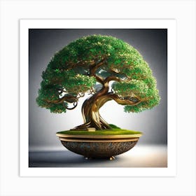 Bonsai Tree 1 Art Print