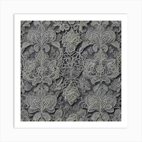 Lace Art Print