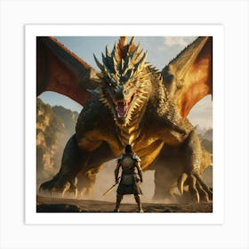 Dragons Of Legend Art Print