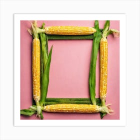 Frame Of Corn Art Print