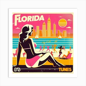 Florida Tunes 1 Art Print