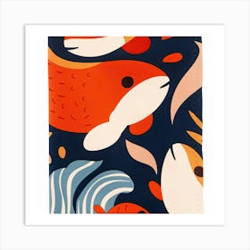 Koi Fish 6 Art Print