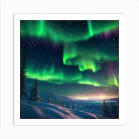 Aurora Borealis 1 Art Print