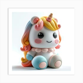 Unicorn Toy 5 Art Print