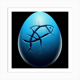 Easter Egg 5 Art Print