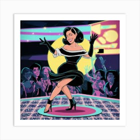 Pulp Fiction Dance 2 Art Print