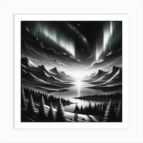 Aurora Borealis 43 Art Print