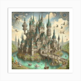 Castle Of Dreams Art Print