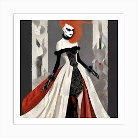 High Fashion Illustration Art Print