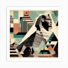 Egyptian Pyramids 6 Art Print