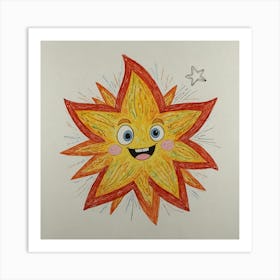 Bright Sun Art Print