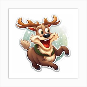 Reindeer 3 Art Print