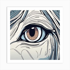 Eye Of A Woman 1 Art Print