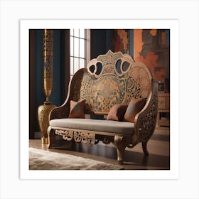 Asian Furniture Art Print