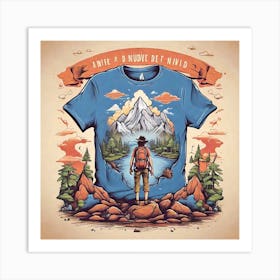 I Want To Be A Mountain Art Print