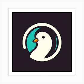 Dove Logo Art Print