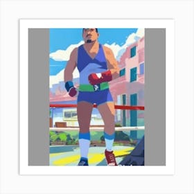 Boxer Art Print