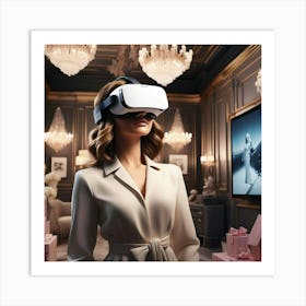 Vr Glasses Art Print