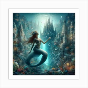 Mermaid Art Print