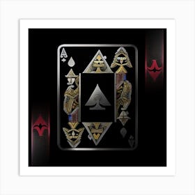 Cardshark Art Print