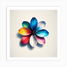 Paper Flower Art Print