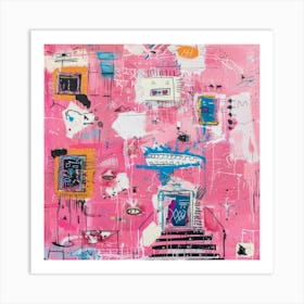 Pink Room 5 Art Print