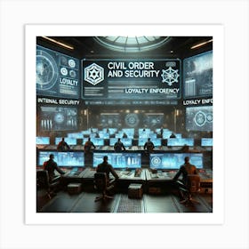 Civil Order And Security Directorate Iron Commonwealth Art Print