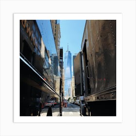 View Of The World Trade Center Art Print