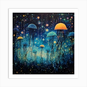 Jellyfish 5 Art Print