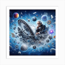 Albert Einstein Art Print