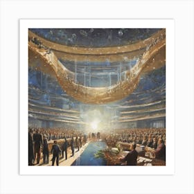 Envision A Future Where The Ministry For The Future Has Been Established As A Powerful And Influential Government Agency 38 Art Print