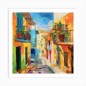 Colorful Street Art Print