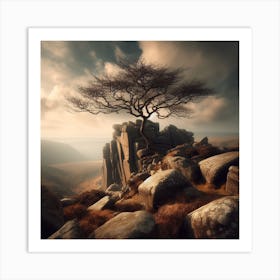 Lone Tree 2 Art Print