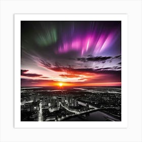 Aurora Borealis 166 Art Print