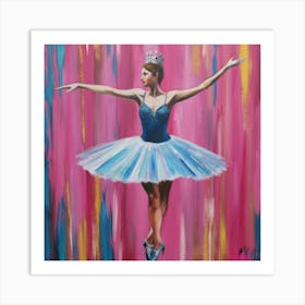 Ballerina 5 Art Print