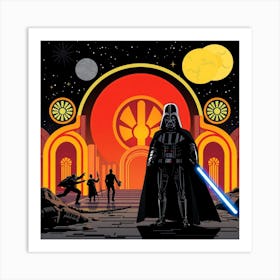 Star Wars 4 Art Print